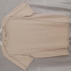 Swiss Tech Light Brown T-Shirt, Size M, NEW